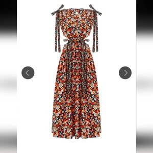 Agua by Agua Bendita Guaguanco La Fania Noche Midi Dress